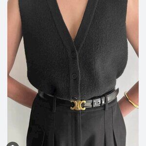 Oak & Fort Vest Cardigan